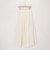 ギャザー切替スカート