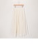 ギャザー切替スカート