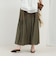 ギャザー切替スカート