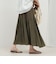 ギャザー切替スカート
