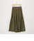 ギャザー切替スカート