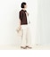 TC編み込みスリーブシャツ
