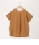 麻調ジャージー袖口ダブルTシャツ