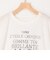 ロゴ＋レースTシャツ