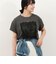 ロゴ＋レースTシャツ