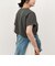 ロゴ＋レースTシャツ