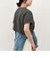 ロゴ＋レースTシャツ