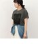 ロゴ＋レースTシャツ