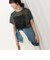 ロゴ＋レースTシャツ