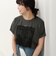 ロゴ＋レースTシャツ