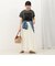 ロゴ＋レースTシャツ