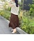 麻調シアースパンバイヤスワンピース