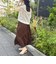 麻調シアースパンバイヤスワンピース