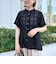ラメシアーチェックブラウス