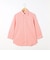 オリジナルリネンコットン　パラシュート釦　七分袖シャツ