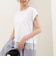 《接触冷感》《吸水速乾》DRY COTTON裾レースTシャツ