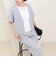 《接触冷感》《吸水速乾》DRY COTTON裾レースTシャツ
