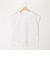《接触冷感》《吸水速乾》DRY COTTON裾レースTシャツ