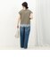 《接触冷感》《吸水速乾》DRY COTTON裾レースTシャツ