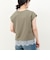 《接触冷感》《吸水速乾》DRY COTTON裾レースTシャツ