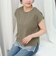 《接触冷感》《吸水速乾》DRY COTTON裾レースTシャツ