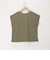 《接触冷感》《吸水速乾》DRY COTTON裾レースTシャツ