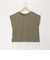 《接触冷感》《吸水速乾》DRY COTTON裾レースTシャツ