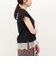 《接触冷感》《吸水速乾》DRY COTTON裾レースTシャツ