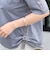 シルケットサイドロールアップT