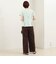 2wayツイルイージーセミワイドパンツ