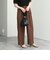 強撚ライトツイルストレッチツータックパンツ
