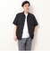 COOLMAX麻調メッシュリングスナップボタンシャツ半袖
