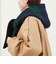【TWEEDMILL】別注チェック柄フード付きマフラー
