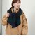 【TWEEDMILL】別注チェック柄フード付きマフラー