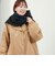 【TWEEDMILL】別注チェック柄フード付きマフラー