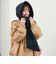 【TWEEDMILL】別注チェック柄フード付きマフラー