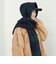 【TWEEDMILL】別注チェック柄フード付きマフラー