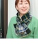 【TWEEDMILL】別注ウール×フリース差し込みマフラー