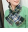 【TWEEDMILL】別注ウール×フリース差し込みマフラー