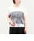 シアーチェックビスチェ付きTシャツ