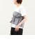 シアーチェックビスチェ付きTシャツ