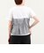 シアーチェックビスチェ付きTシャツ