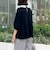 レース襟ペプラムプルオーバーカットソー