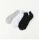 【Robert P. Miller】3P Socks sneaker　スニーカーアンクル丈ソックス