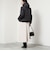 《撥水・2WAY》ファイングロス中綿×ファーリバーシブルブルゾン