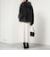 《撥水・2WAY》ファイングロス中綿×ファーリバーシブルブルゾン