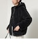 《撥水・2WAY》ファイングロス中綿×ファーリバーシブルブルゾン