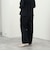《セットアイテム》ビスチェ風トップス×ストレートパンツセットアップ
