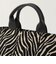 LEATHER HANDLE JQ TOTE
