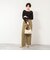 《手洗い可能》シアーフリル総針プルオーバー